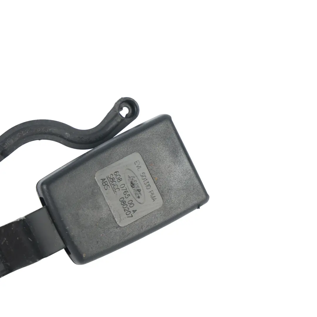 Belt Stalk Buckle Left N/S to Land Rover Discovery 3 L319 Rear Seat with Part number EVL501310PMA Land Rover Discovery 3 L319 Rear Seat Belt Stalk Buckle Left N/S - SKU EVL501310PMA - Part number EVL501310PMA