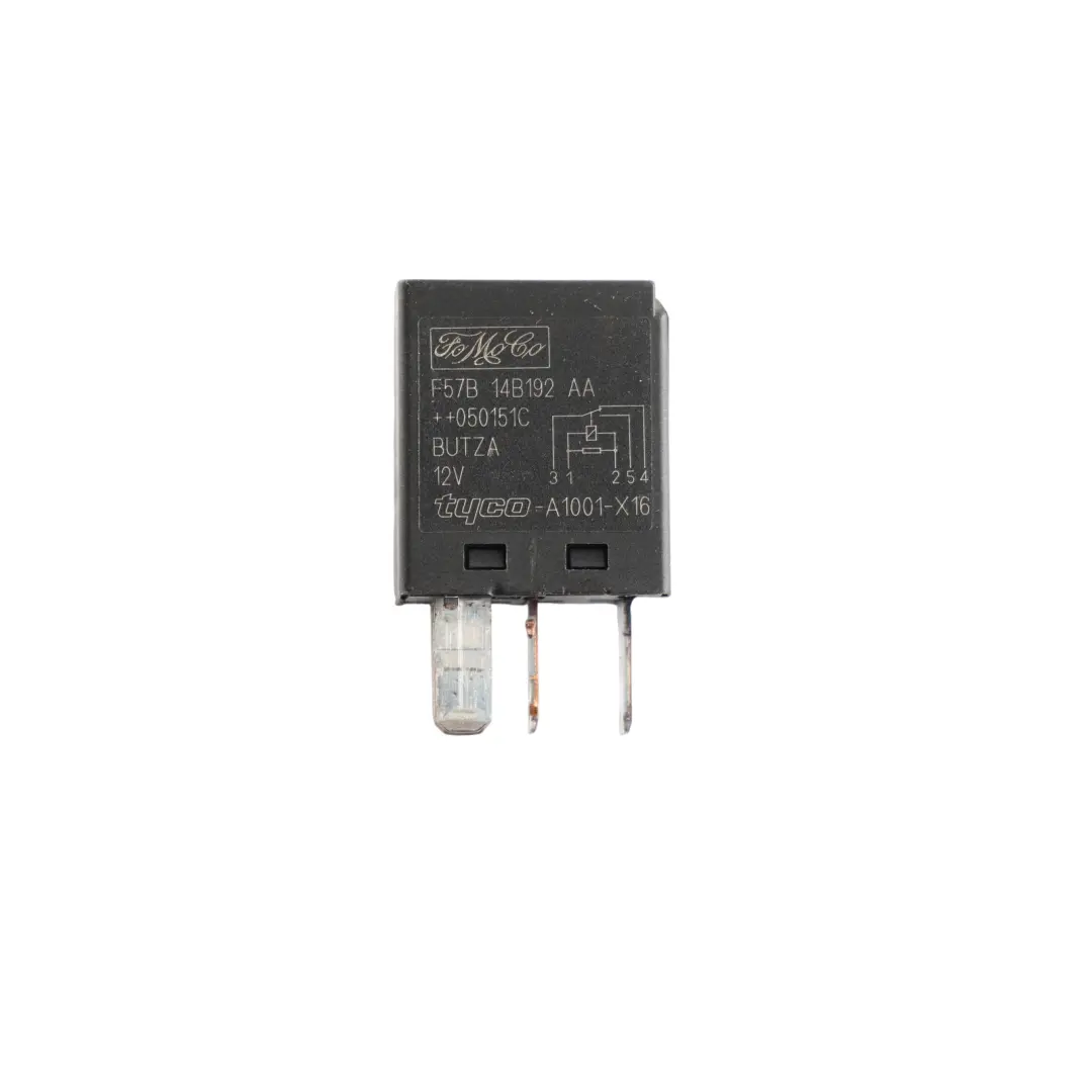 Range Rover Sport L320 5-Pin Multi-Use Black Relay FoMoCo - SKU F57B-14B192-AA - Part number F57B-14B192-AA