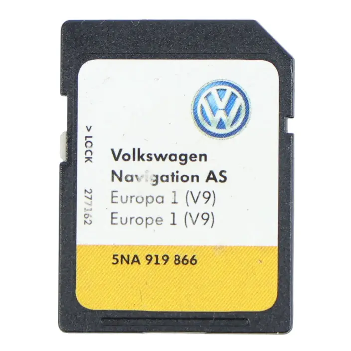 Volkswagen Tiguan AD1 Karta Pamięci SD Nawigacja Dane Europa F5NA919866AR