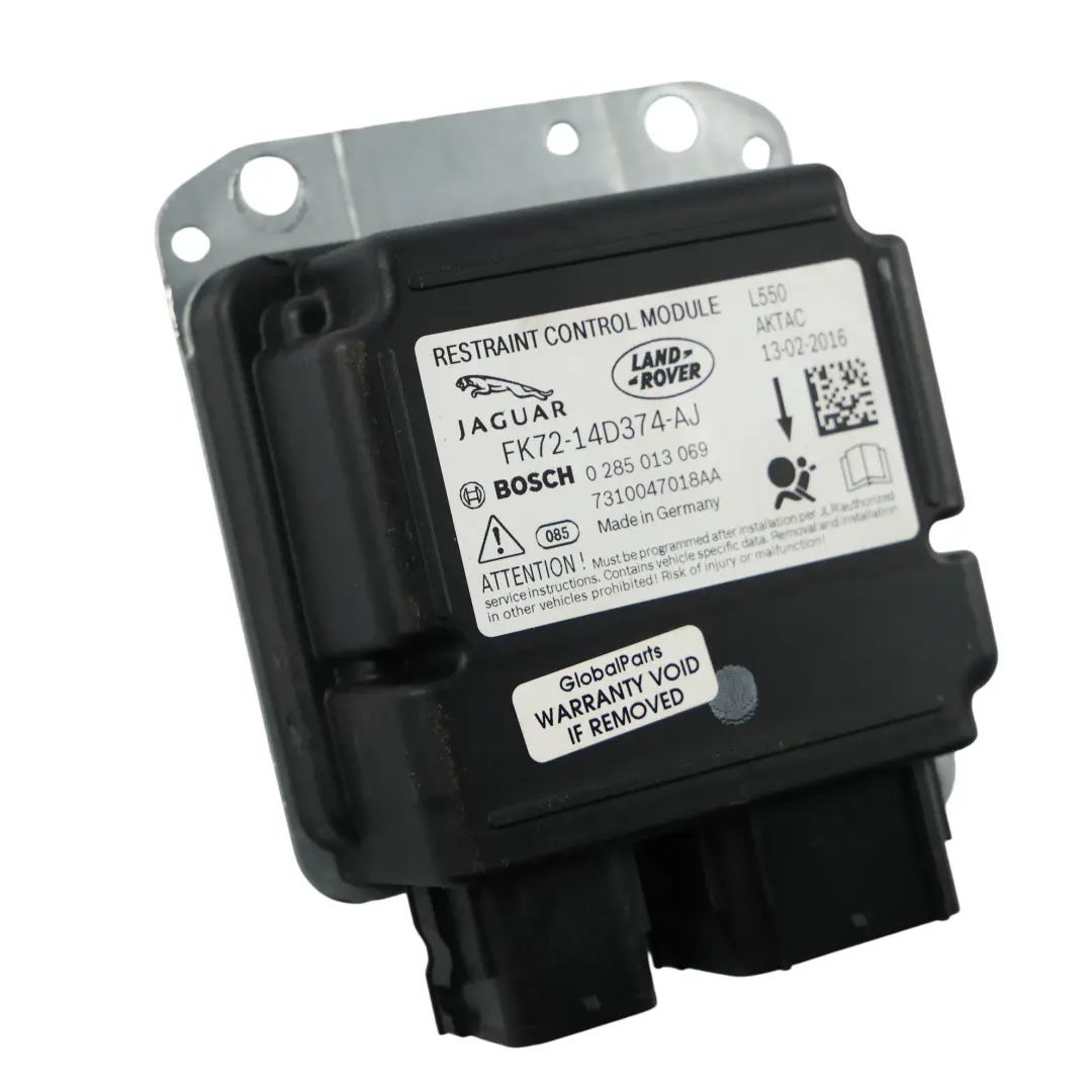 Land Rover Discovery L550 Air Module Control Unit ECU BOSCH - SKU FK72-14D374-AJ - Part number FK72-14D374-AJ