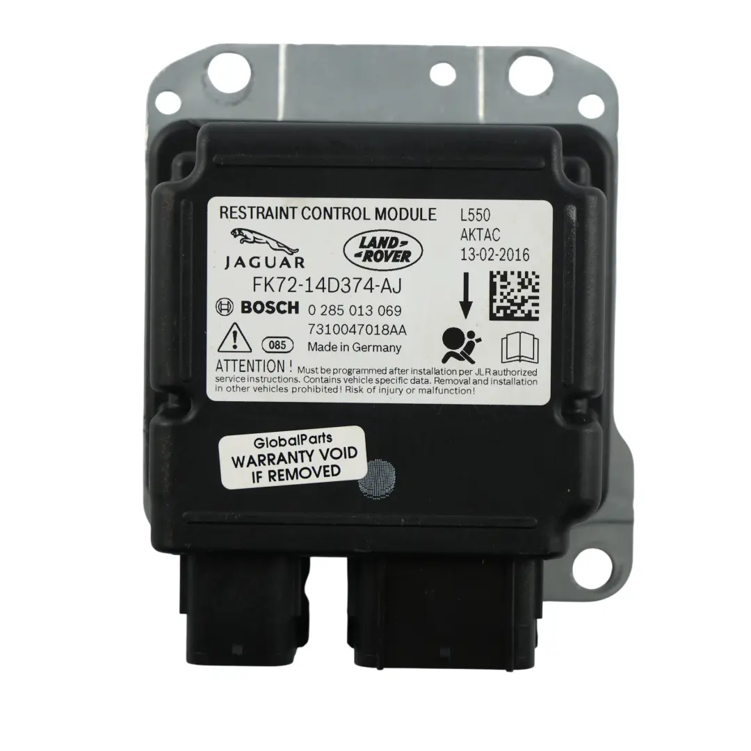 Land Rover Discovery L550 Air Module Control Unit ECU BOSCH - SKU FK72-14D374-AJ - Part number FK72-14D374-AJ