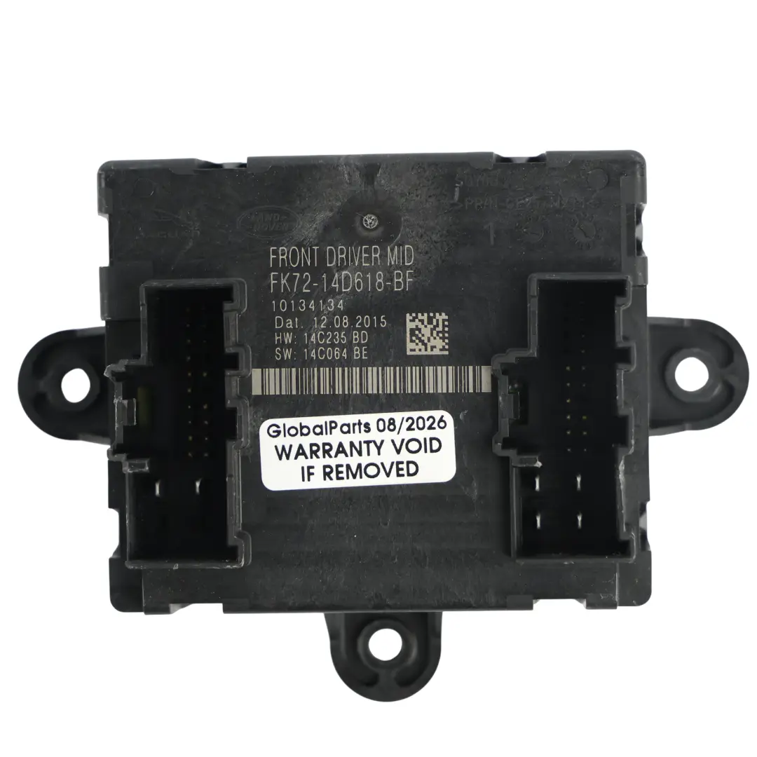 Módulo Puerta Conductor para Land Rover Discovery Sport L550 con número de pieza FK72-14D618-BF Land Rover Discovery Sport L550 Módulo Puerta Conductor - SKU FK72-14D618-BF - Número de pieza FK72-14D618-BF