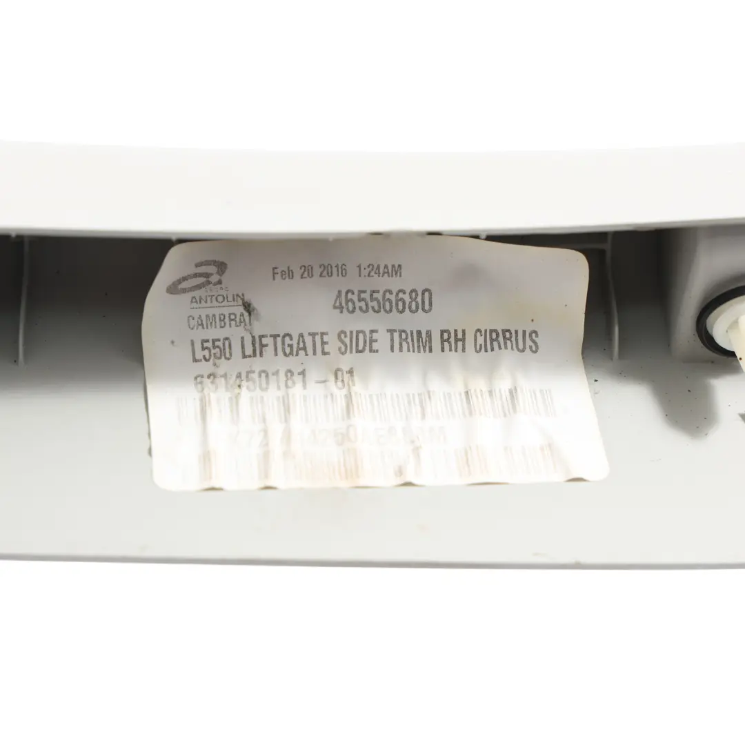 Trim Grey Right O/S Side to Land Rover Discovery Sport L550 Tailgate with Part number FK72-44250-AE Land Rover Discovery Sport L550 Tailgate Trim Grey Right O/S Side - SKU FK72-44250-AE - Part number FK72-44250-AE