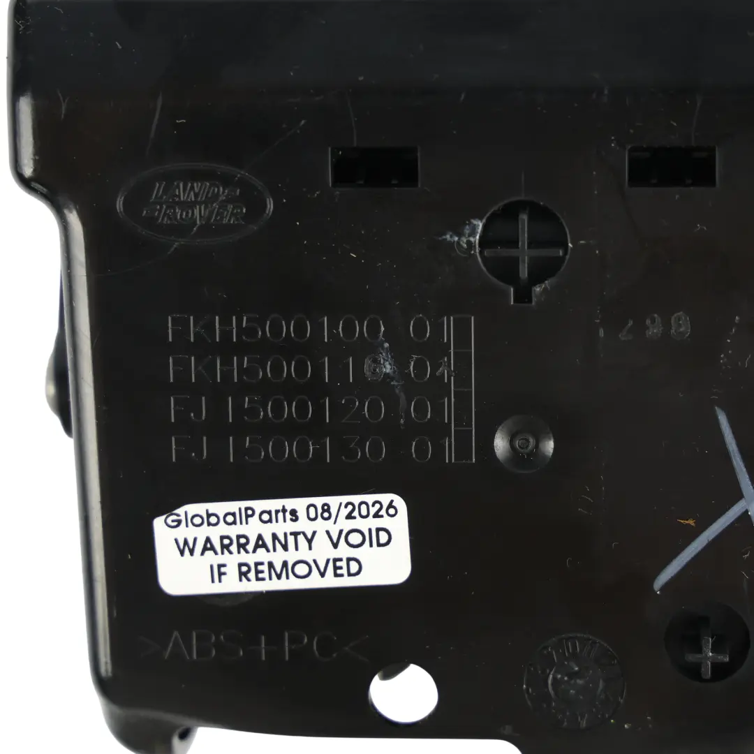 Centre Console Ashtray Trim Cover 12V Outlet to Range Rover L322 with Part number FKH500110 Range Rover L322 Centre Console Ashtray Trim Cover 12V Outlet - SKU FKH500110 - Part number FKH500110
