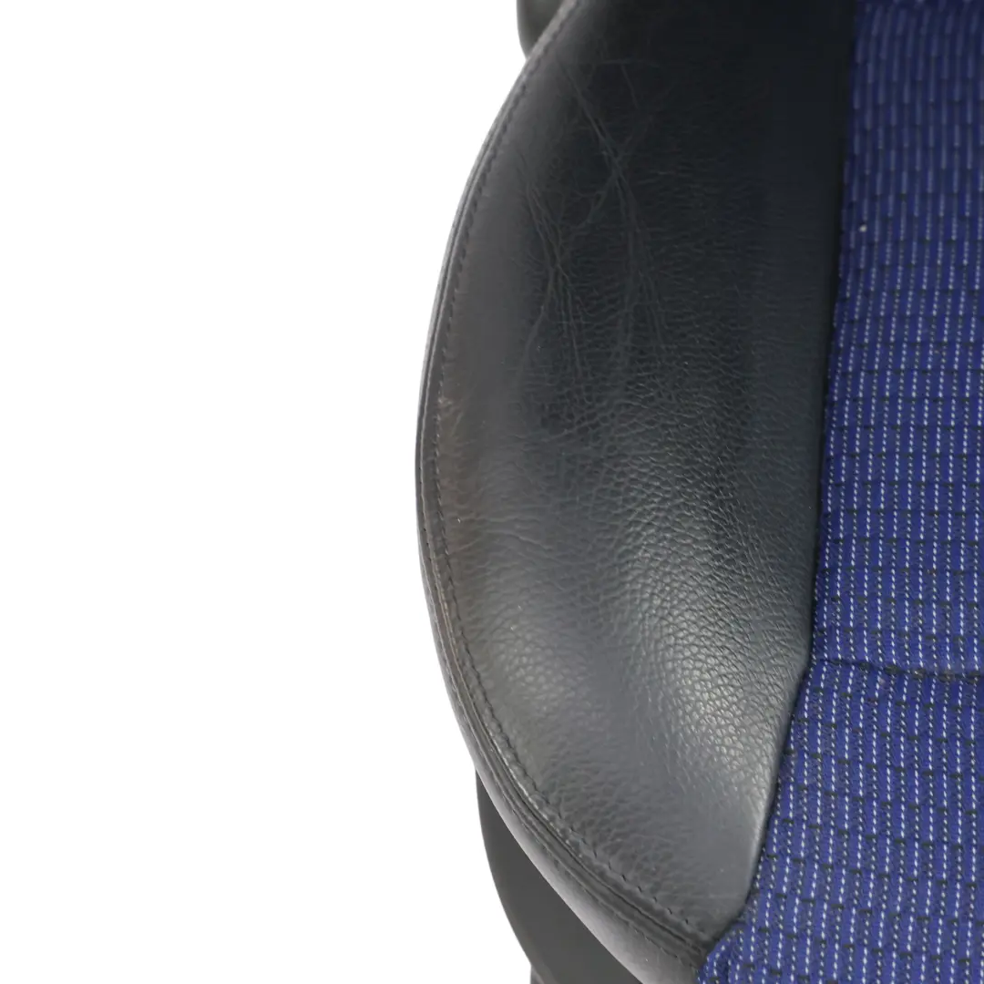 Ford Fiesta ST Mk5 Front Rear Seats Set Heated Black Leather Blue Cloth - SKU RHD-FORD-FIESTA-ST-MK5-SEATS-SET-BLUE - Part number FORD-FIESTA-ST-MK5-SEATS-SET-BLUE