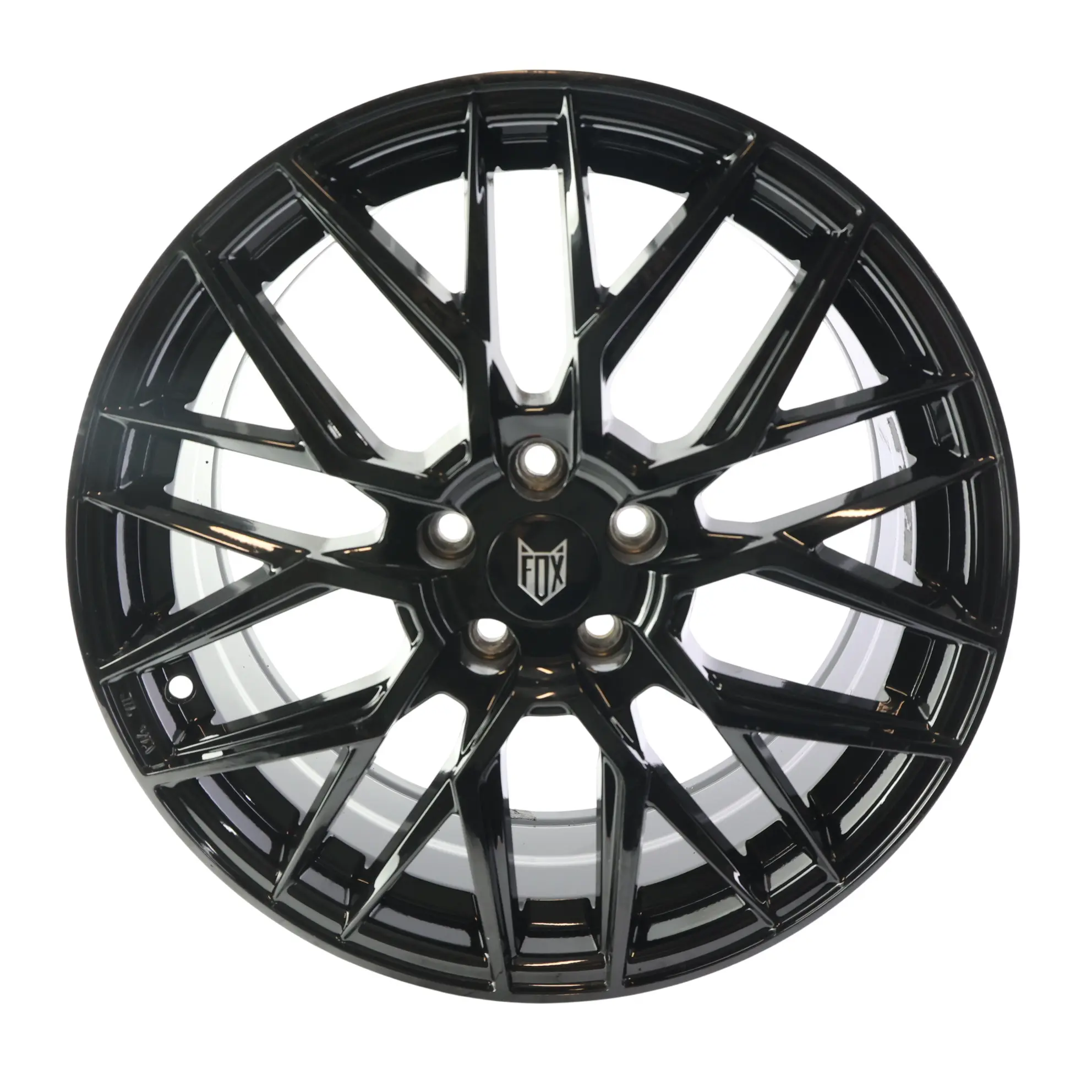 Inny Felga Aluminiowa FOX BMA S1 Czarna Połysk 17" 7J ET:38