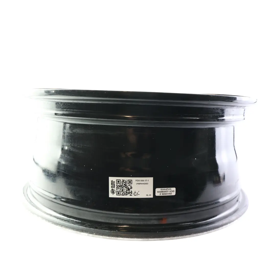 Alloy Rim FOX BMA S1 Black Glossy 17" 7J ET:38 to Wheel with Part number FOX-VIA-17 Wheel Alloy Rim FOX BMA S1 Black Glossy 17" 7J ET:38 - SKU FOX-VIA-17-1 - Part number FOX-VIA-17