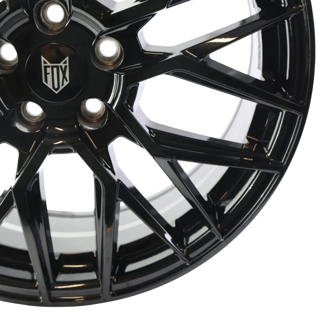 Alloy Rim FOX BMA S1 Black Glossy 17" 7J ET:38 to Wheel with Part number FOX-VIA-17 Wheel Alloy Rim FOX BMA S1 Black Glossy 17" 7J ET:38 - SKU FOX-VIA-17-1 - Part number FOX-VIA-17