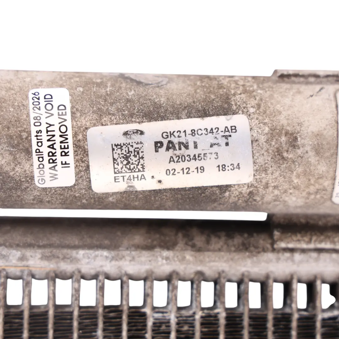 Mk8 Air Conditioning A/C Condenser 2.0L Diesel to Ford Transit Custom with Part number GK21-8C342-AB Ford Transit Custom Mk8 Air Conditioning A/C Condenser 2.0L Diesel - SKU GK21-8C342-AB - Part number GK21-8C342-AB
