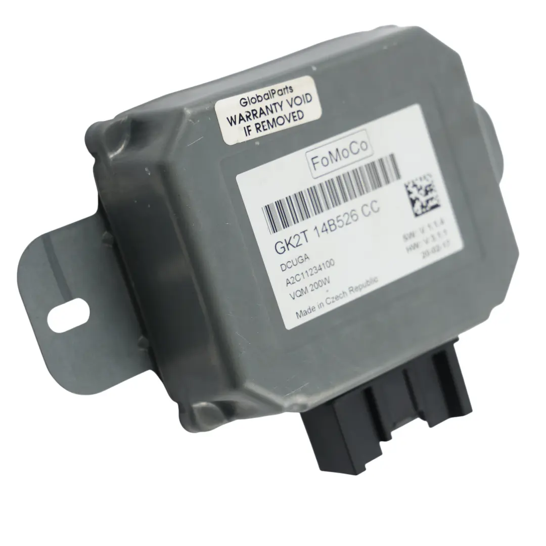 Module Contrôle Tension Stabilisation pour Ford Tourneo Custom à propos du numéro de pièce GK2T-14B526-CC Ford Tourneo Custom Module Contrôle Tension Stabilisation - SKU GK2T-14B526-CC - Numéro de pièce GK2T-14B526-CC