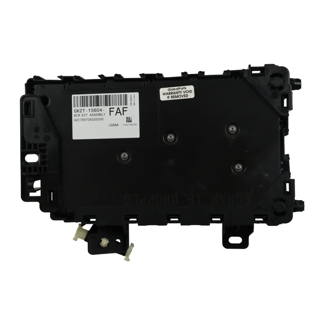 Module BCM Boîtier Fusibles pour Ford Transit Custom à propos du numéro de pièce GK2T-15604-FAF Ford Transit Custom Module BCM Boîtier Fusibles - SKU GK2T-15604-FAF - Numéro de pièce GK2T-15604-FAF