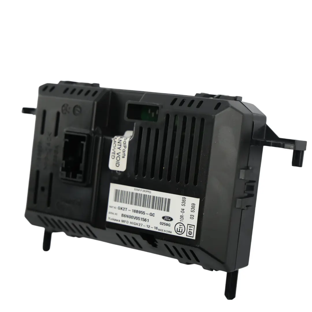 Mk8 Display Screen Head Unit to Ford Transit Custom with Part number GK2T-18B955-GC Ford Transit Custom Mk8 Display Screen Head Unit - SKU GK2T-18B955-GC - Part number GK2T-18B955-GC