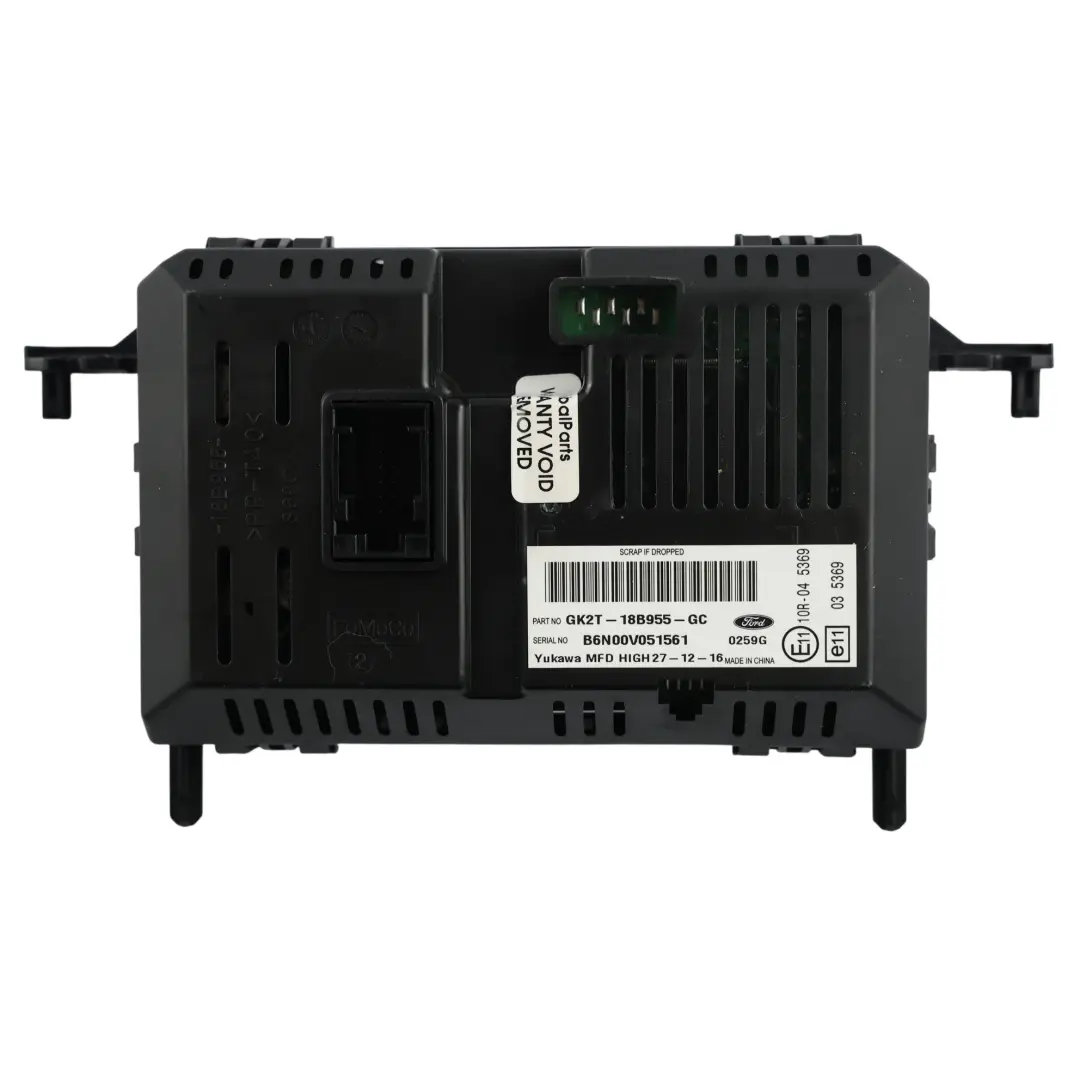 Ford Transit Custom Mk8 Display Screen Head Unit - SKU GK2T-18B955-GC - Part number GK2T-18B955-GC