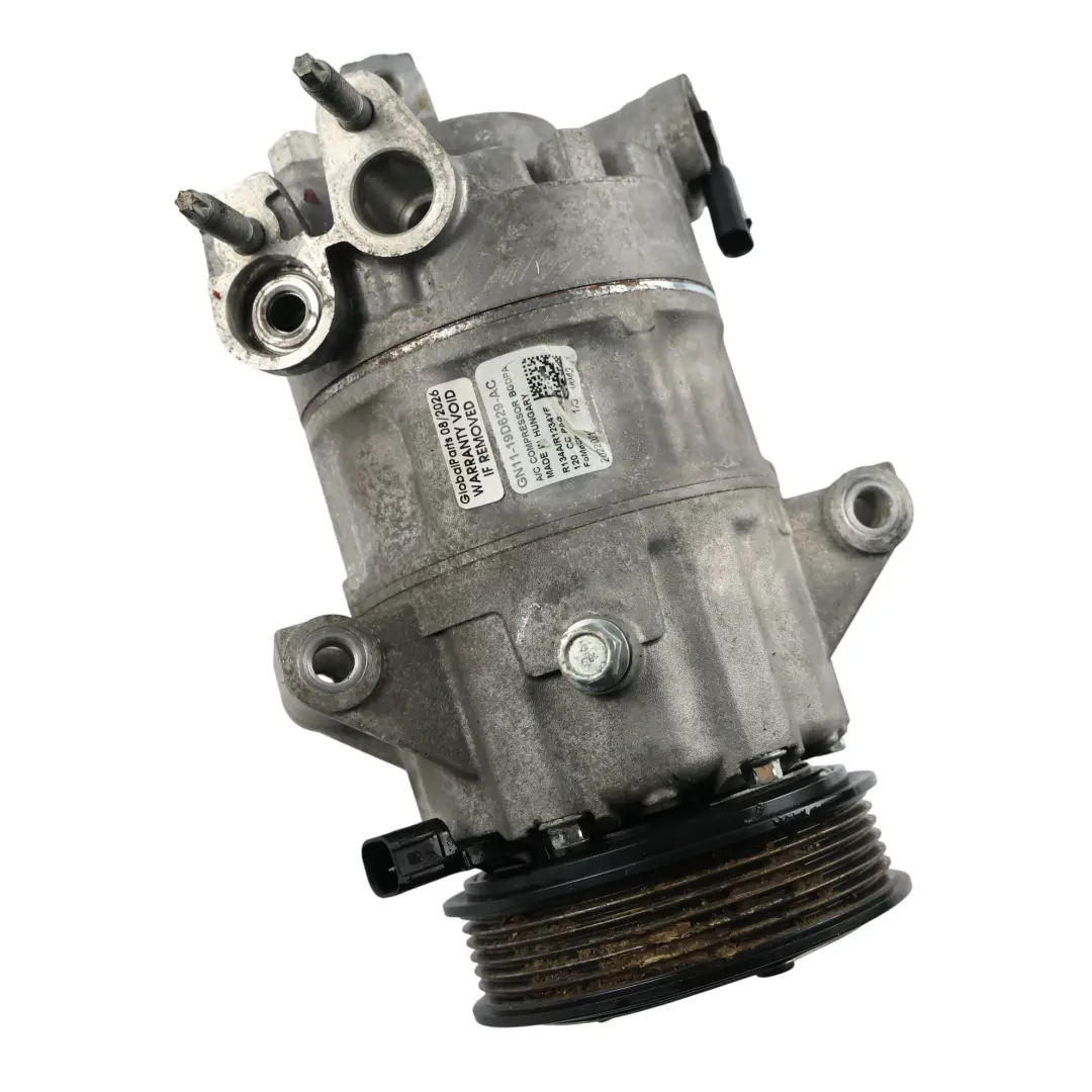 Mk3 Fiesta Mk7 Air Conditioning Compressor Pump to Ford Puma Kuga with Part number GN11-19D629-AC Ford Puma Kuga Mk3 Fiesta Mk7 Air Conditioning Compressor Pump - SKU GN11-19D629-AC - Part number GN11-19D629-AC