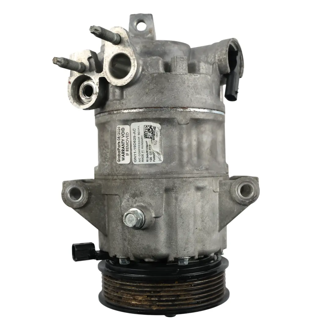 Mk3 Fiesta Mk7 Air Conditioning Compressor Pump to Ford Puma Kuga with Part number GN11-19D629-AC Ford Puma Kuga Mk3 Fiesta Mk7 Air Conditioning Compressor Pump - SKU GN11-19D629-AC - Part number GN11-19D629-AC