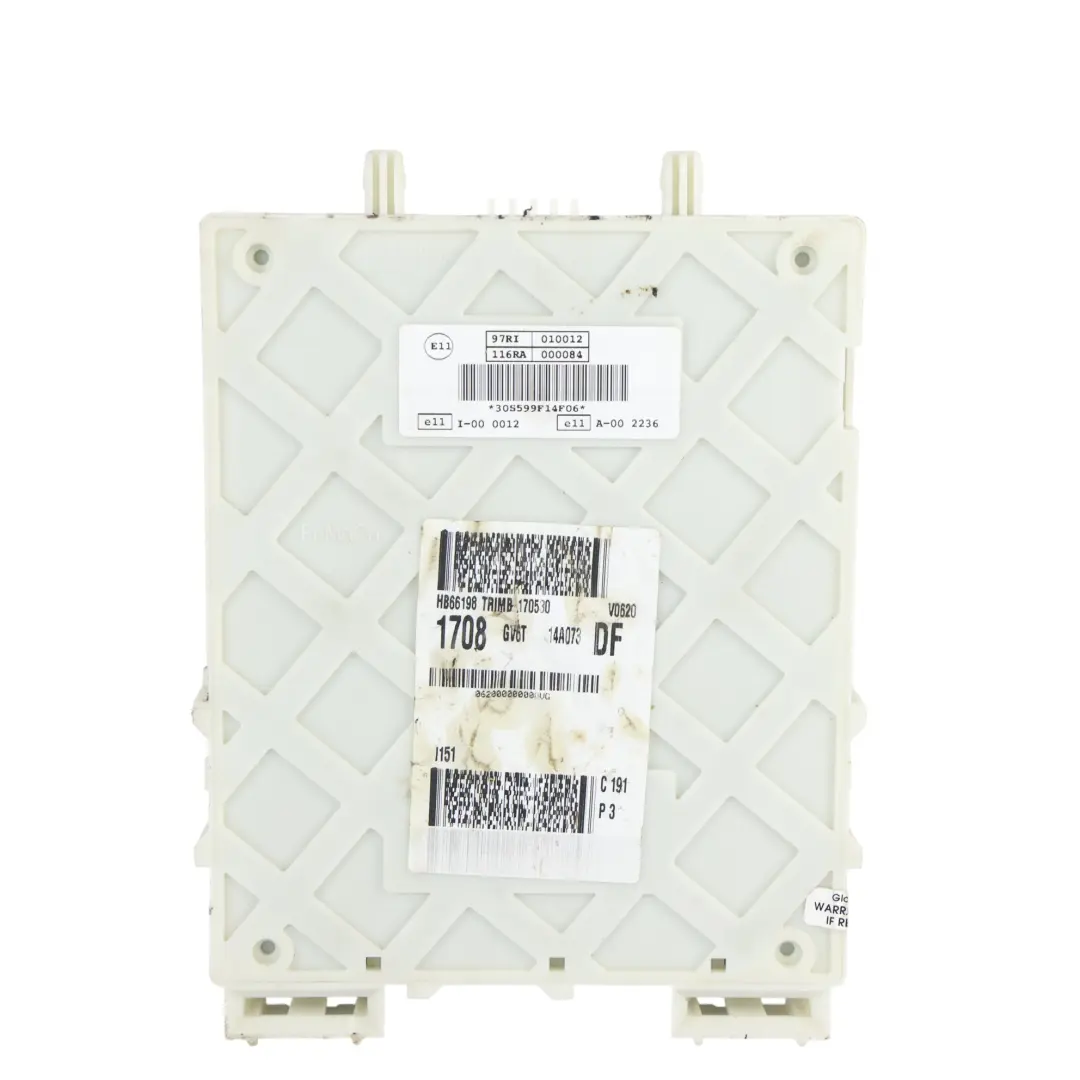 MK2 Module Contrôle Carrosserie BCM pour Ford Kuga Transit Connect à propos du numéro de pièce GV6T-14A073-DF Ford Kuga Transit Connect MK2 Module Contrôle Carrosserie BCM - SKU GV6T-14A073-DF - Numéro de pièce GV6T-14A073-DF