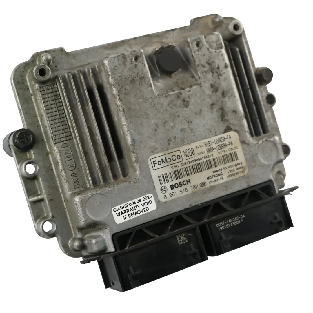 MK8 Unidad Módulo Control Motor ECU 1.0 Gasolina 2714615 100HP SFJE para Ford Fiesta con número de pieza H1B1-12A650-FA Ford Fiesta MK8 Unidad Módulo Control Motor ECU 1.0 Gasolina 2714615 100HP SFJE - SKU H1B1-12A650-FA - Número de pieza H1B1-12A650-FA