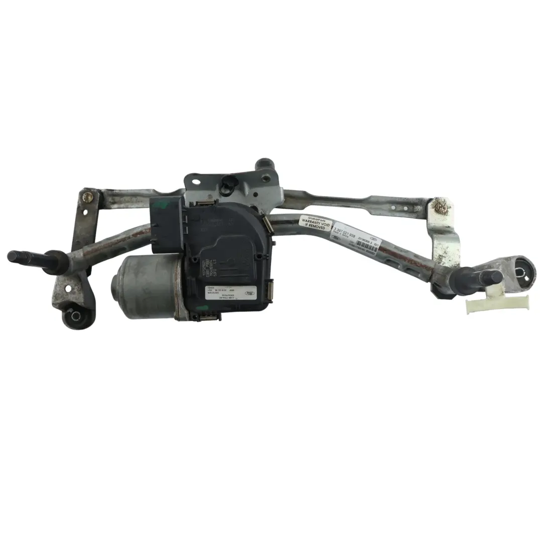 Ford Fiesta Mk8 Front Wiper Linkage Motor Assembly - SKU RHD-H1BB-1750-BC - Part number H1BB-17504-BC