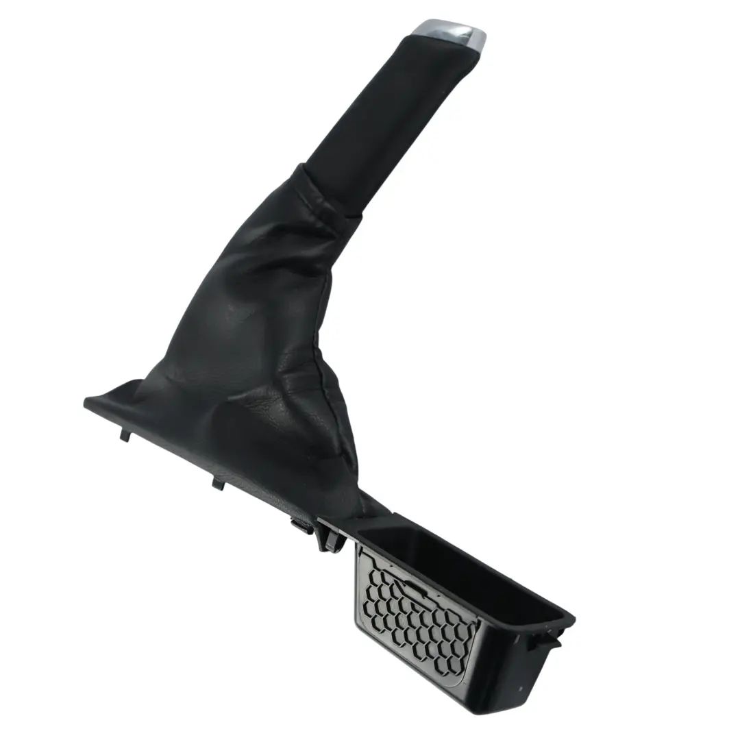 Ford Fiesta MK8 ST Feststellbremse Handbremshebel Schwarz Leder - SKU H1BB-A044L49-A - Teilenummer H1BB-A044L49-A