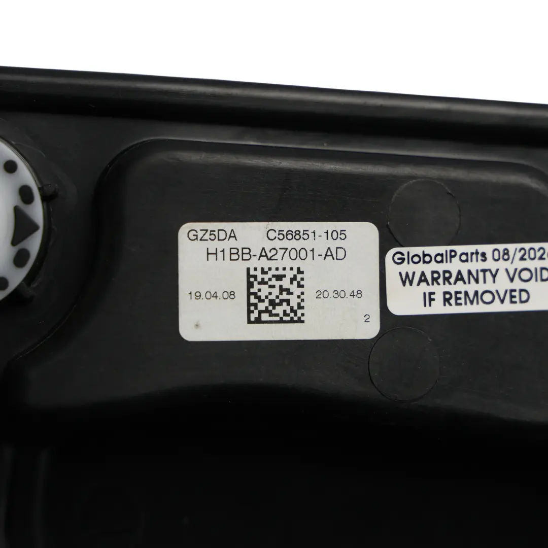 Ford Fiesta Mk8 Window Lifter Regulator Rear Left N/S - SKU H1BB-A27001-AD - Part number H1BB-A27001-AD
