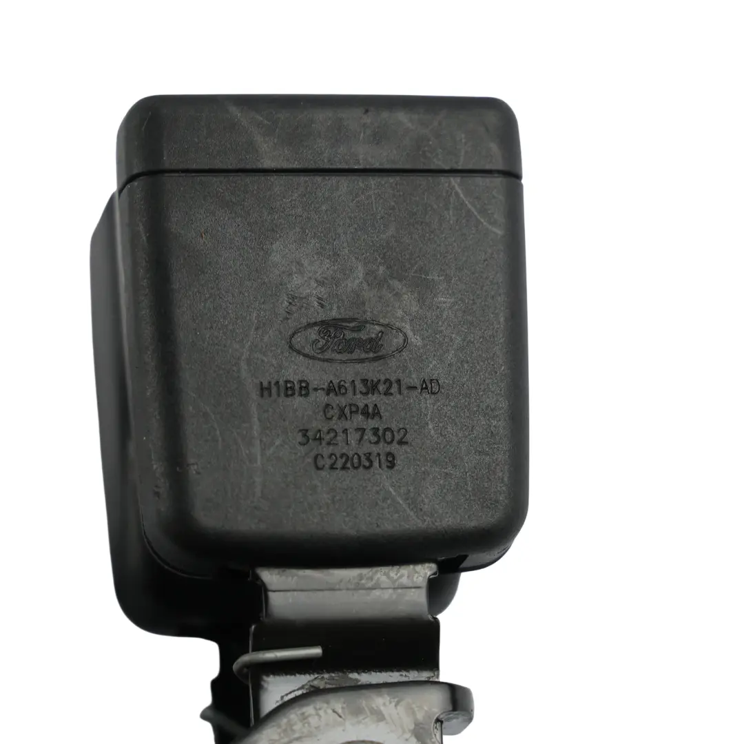 Mk8 Rear Seat Belt Buckle Stalk Middle Centre to Ford Fiesta with Part number H1BB-A613K21-AD Ford Fiesta Mk8 Rear Seat Belt Buckle Stalk Middle Centre - SKU H1BB-A613K21-AD - Part number H1BB-A613K21-AD