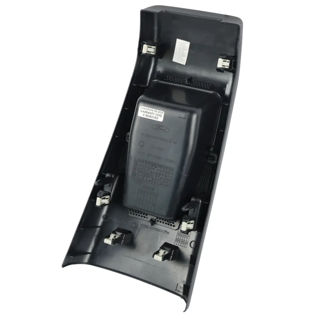 Ford Fiesta St Mk8 Rear Centre Console Trim Insert Cover Black H1BB-A043B63-B - SKU H1BBA043B63BW - Part number H1BBA043B63BW