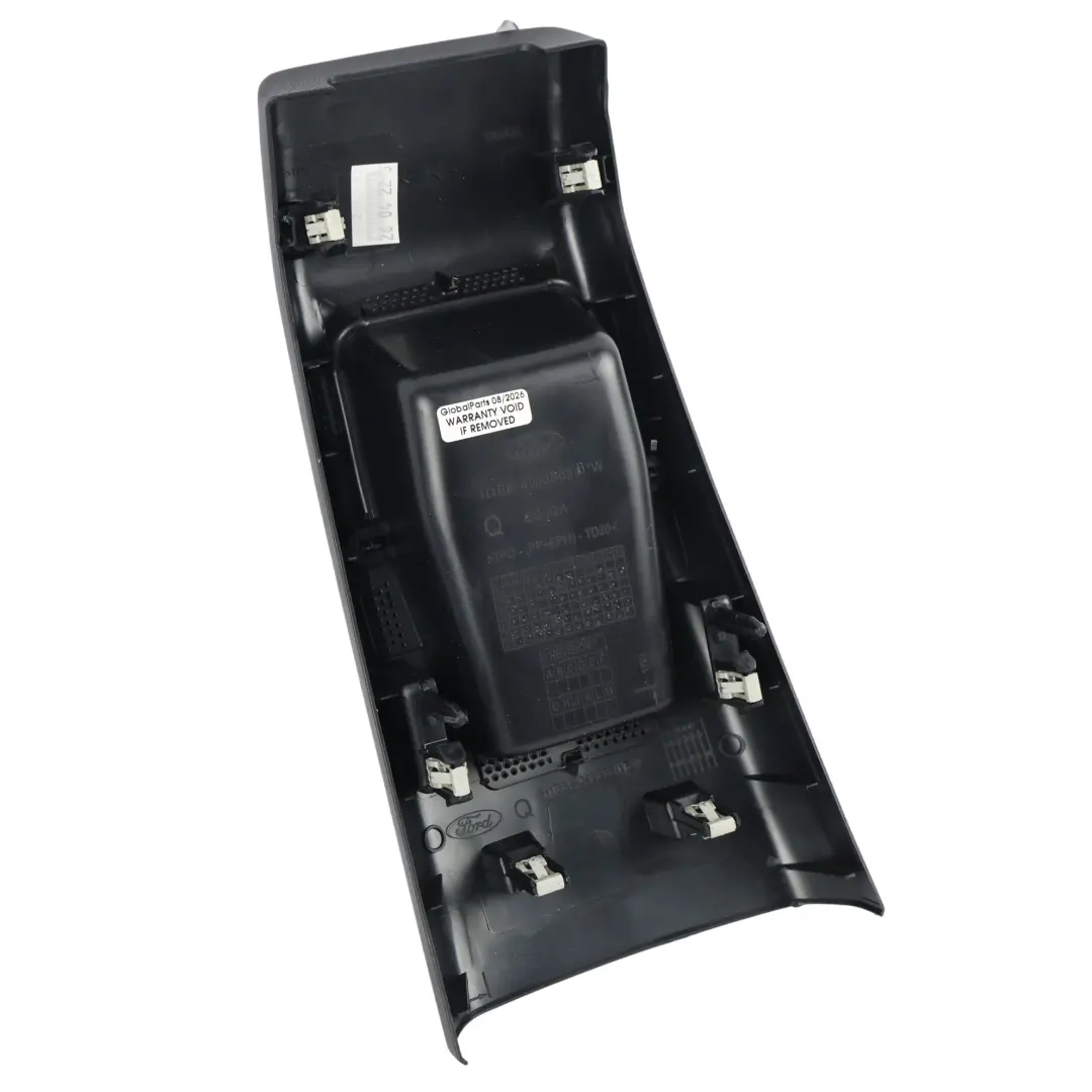 Ford Fiesta St Mk8 Rear Centre Console Trim Insert Cover Black H1BB-A043B63-B - SKU H1BBA043B63BW - Part number H1BBA043B63BW