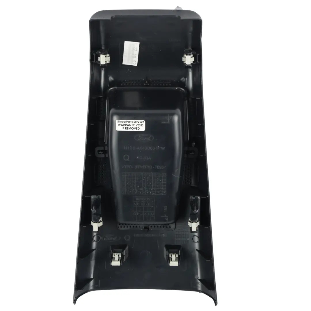 Ford Fiesta St Mk8 Garniture Console Centrale Arrière Noir H1BB-A043B63-B - SKU H1BBA043B63BW - Numéro de pièce H1BBA043B63BW