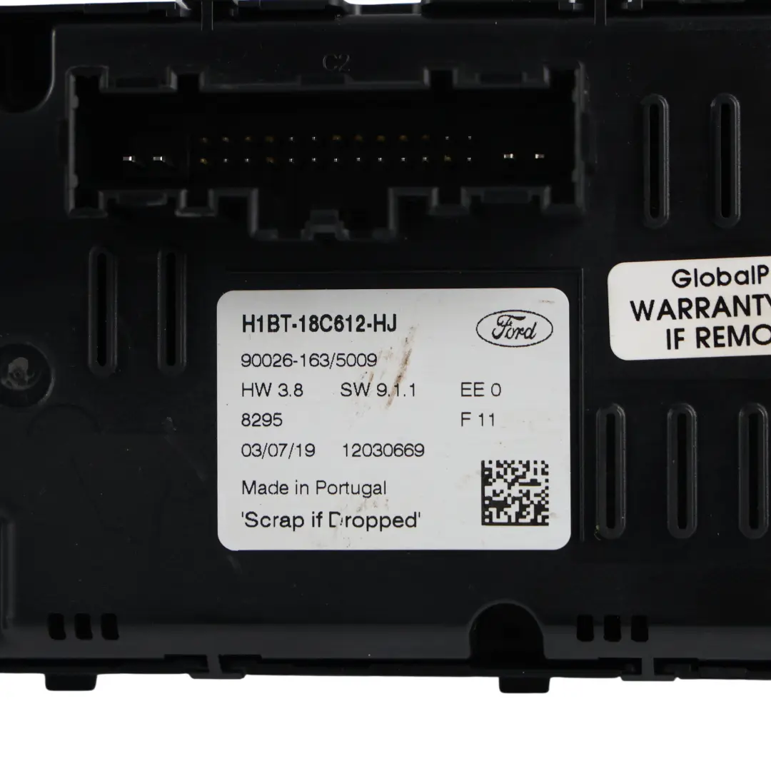MK8 Heater Climate Control Panel A/C Switch Button to Ford Fiesta St with Part number H1BT-18C612-HJ Ford Fiesta St MK8 Heater Climate Control Panel A/C Switch Button - SKU H1BT-18C612-HJ - Part number H1BT-18C612-HJ