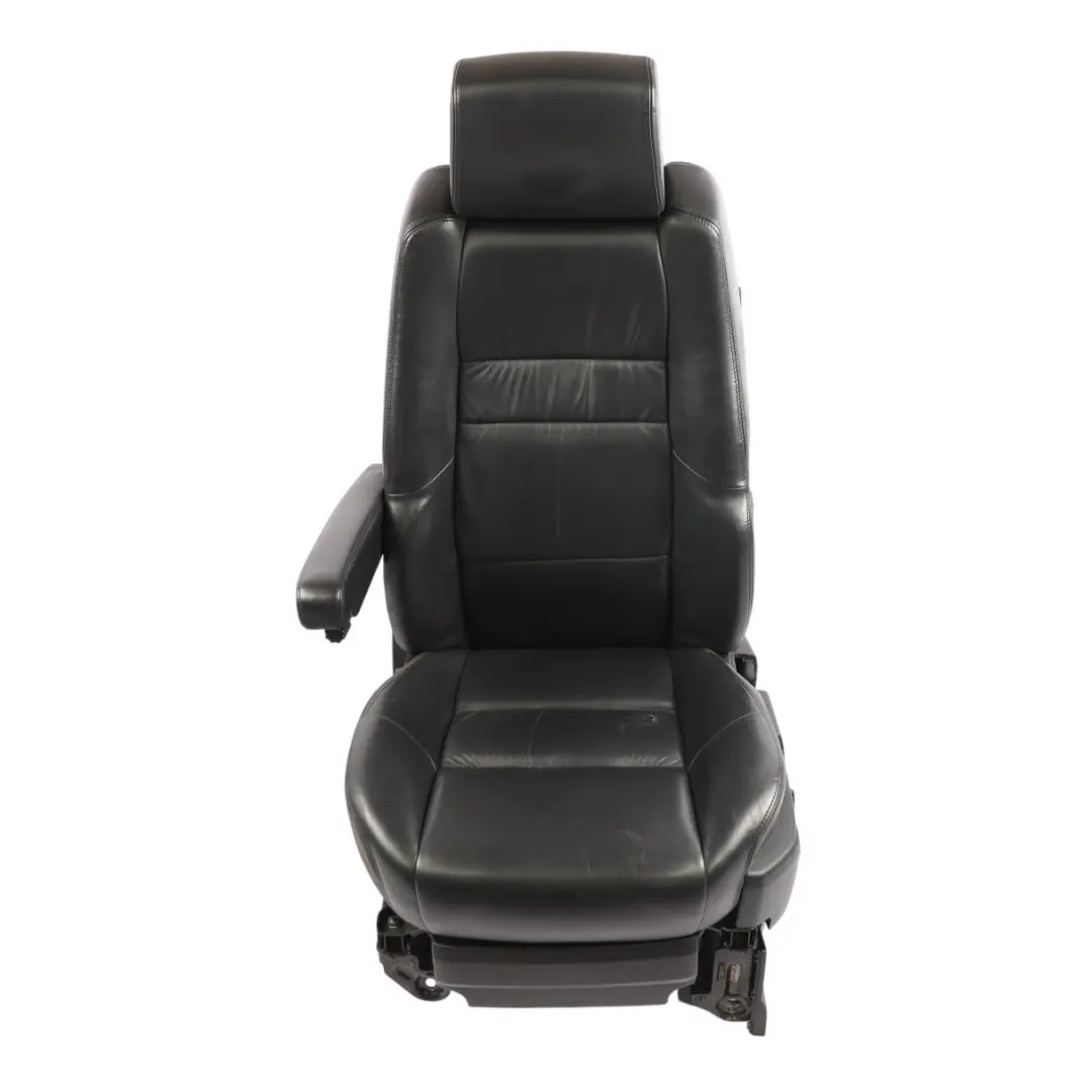 Range Rover Sport L320 Front Seat Heated Electric Left N/S Leather Ebony Black - SKU RHD-HBA501610PVJ - Part number HBA501610PVJ