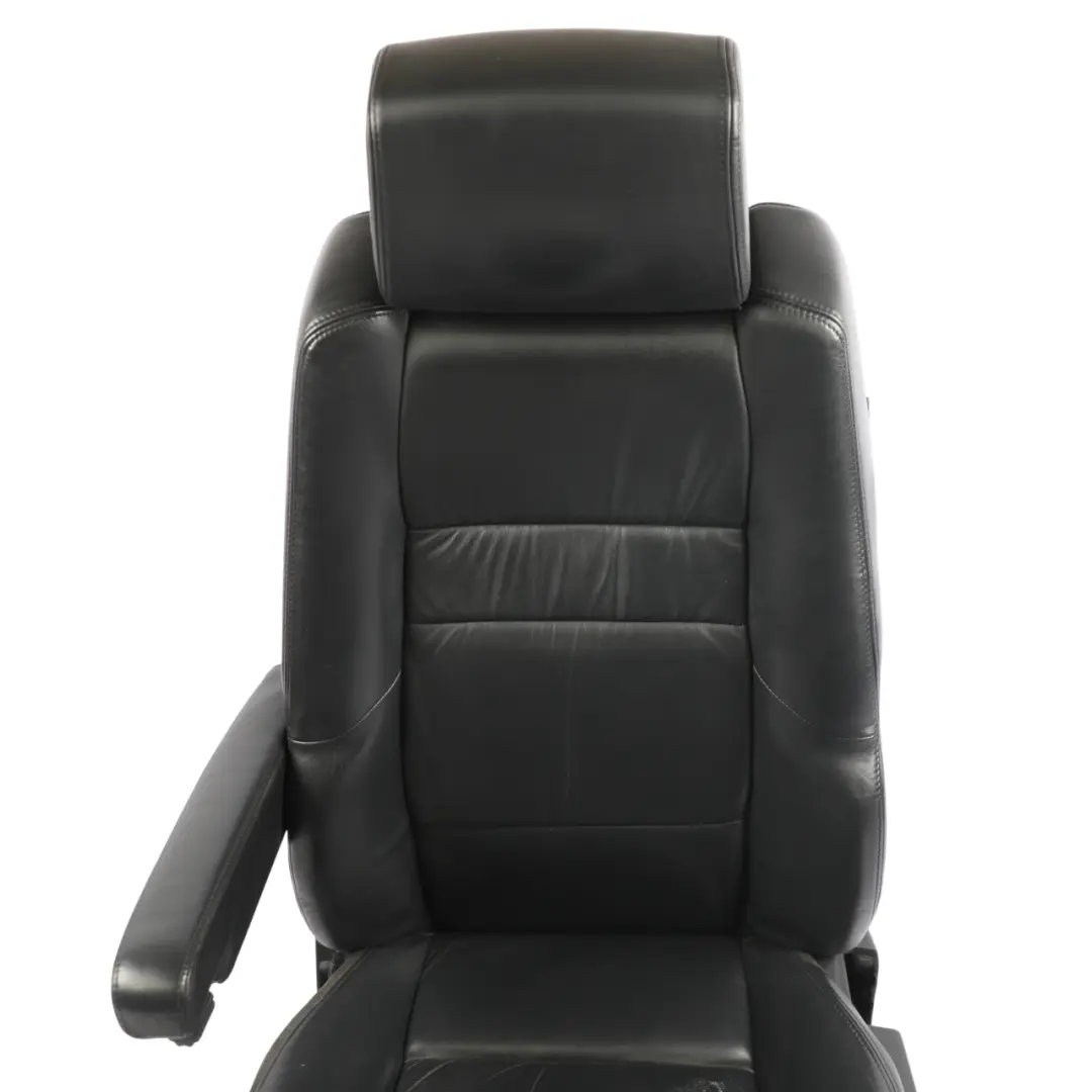 Range Rover Sport L320 Front Seat Heated Electric Left N/S Leather Ebony Black - SKU RHD-HBA501610PVJ - Part number HBA501610PVJ