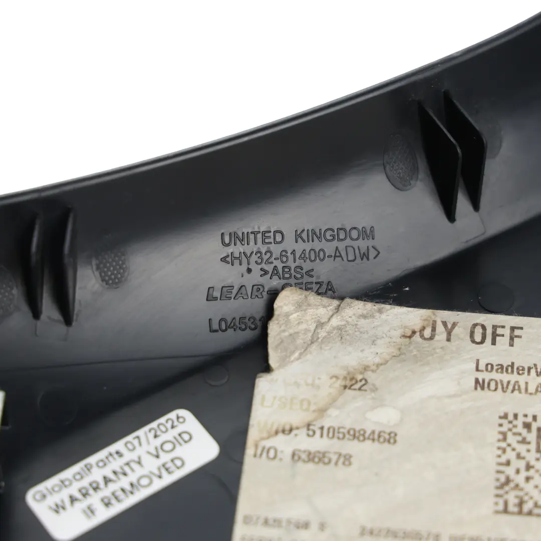 Range Rover Velar L560 Front Seat Trim Cover Outer Right O/S - SKU HY32-61400-ADW - Part number HY32-61400-ADW