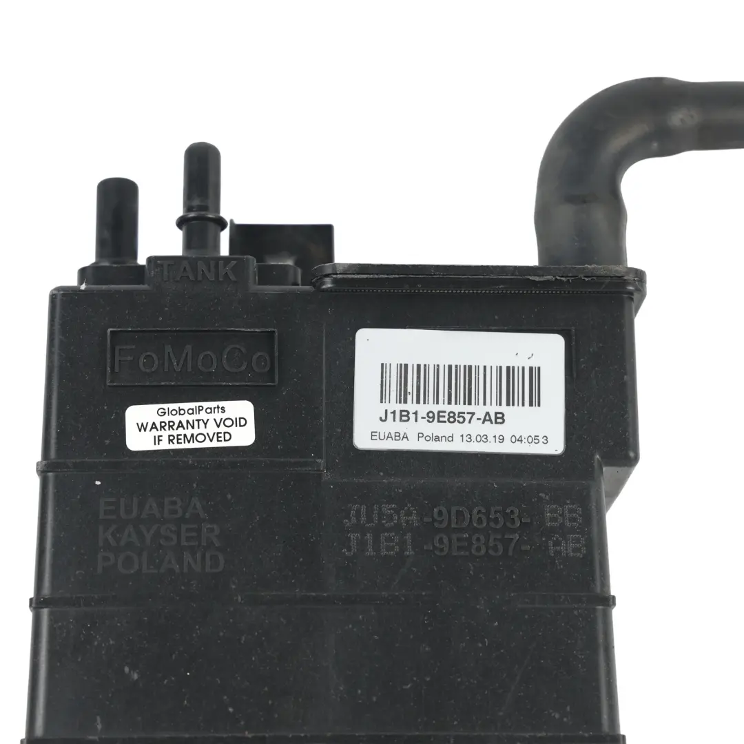 Ford Fiesta ST Mk8 Fuel Vapour Canister Carbon Tank - SKU J1B1-9E857-AB - Part number J1B1-9E857-AB