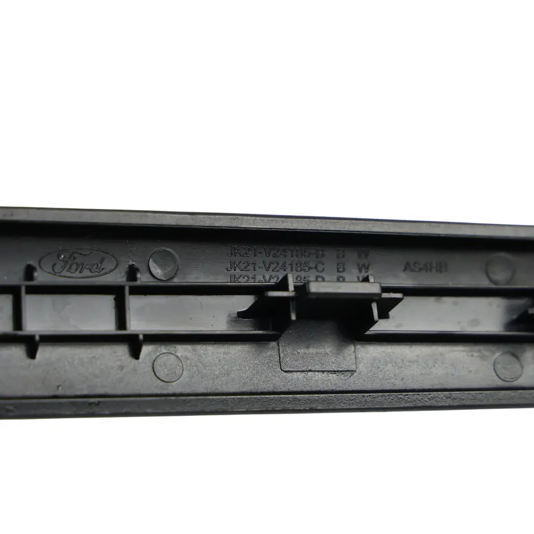 Front Door Trim Panel Strip Black Left N/S to Ford Transit Custom with Part number JK21-V24185-DD Ford Transit Custom Front Door Trim Panel Strip Black Left N/S - SKU JK21-V24185-DD - Part number JK21-V24185-DD