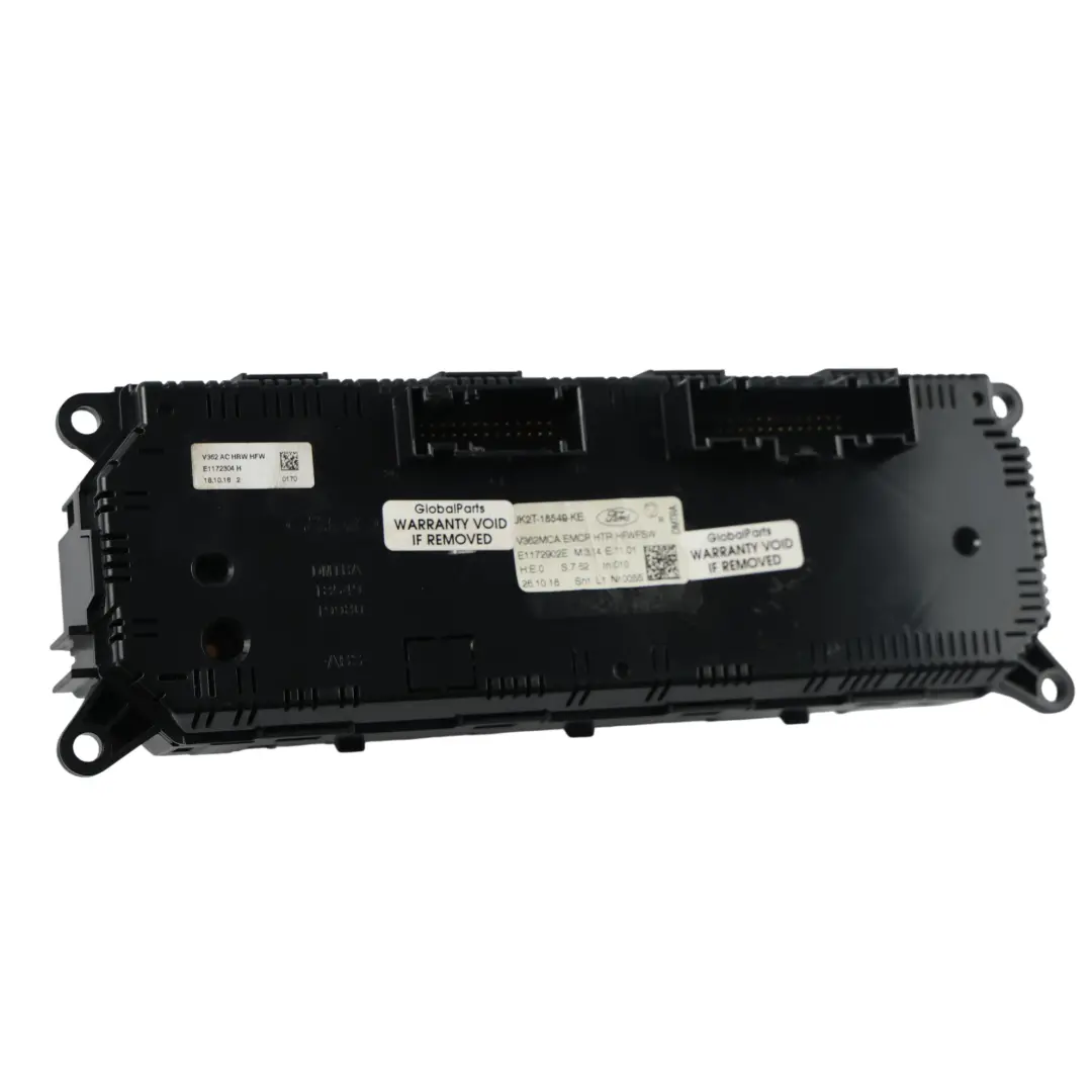 MK8 Panneau Commande Climatisation Chauffage pour Ford Transit à propos du numéro de pièce JK2T-18549-KE Ford Transit MK8 Panneau Commande Climatisation Chauffage - SKU JK2T-18549-KE - Numéro de pièce JK2T-18549-KE