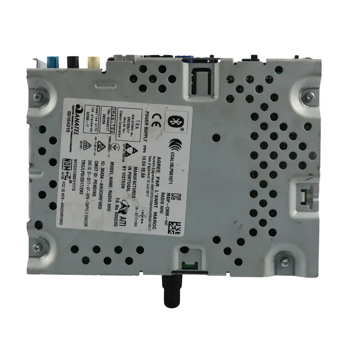 Ford Transit Mk8 Radio Stereo Sat Nav Head Player Unit Control - SKU JK2T-18D832-BL - Part number JK2T-18D832-BL