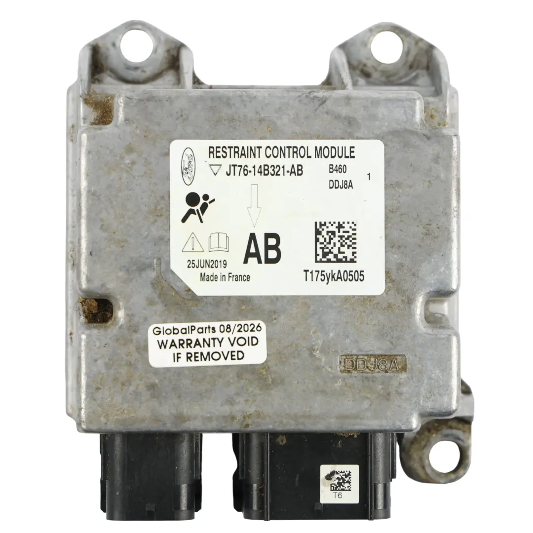Module Steuergerät SRS ECU JT76-14B321-AB für Ford Transit Courier Air mit Teilenummer JT7614B321AB Ford Transit Courier Air Module Steuergerät SRS ECU JT76-14B321-AB - SKU JT7614B321AB - Teilenummer JT7614B321AB