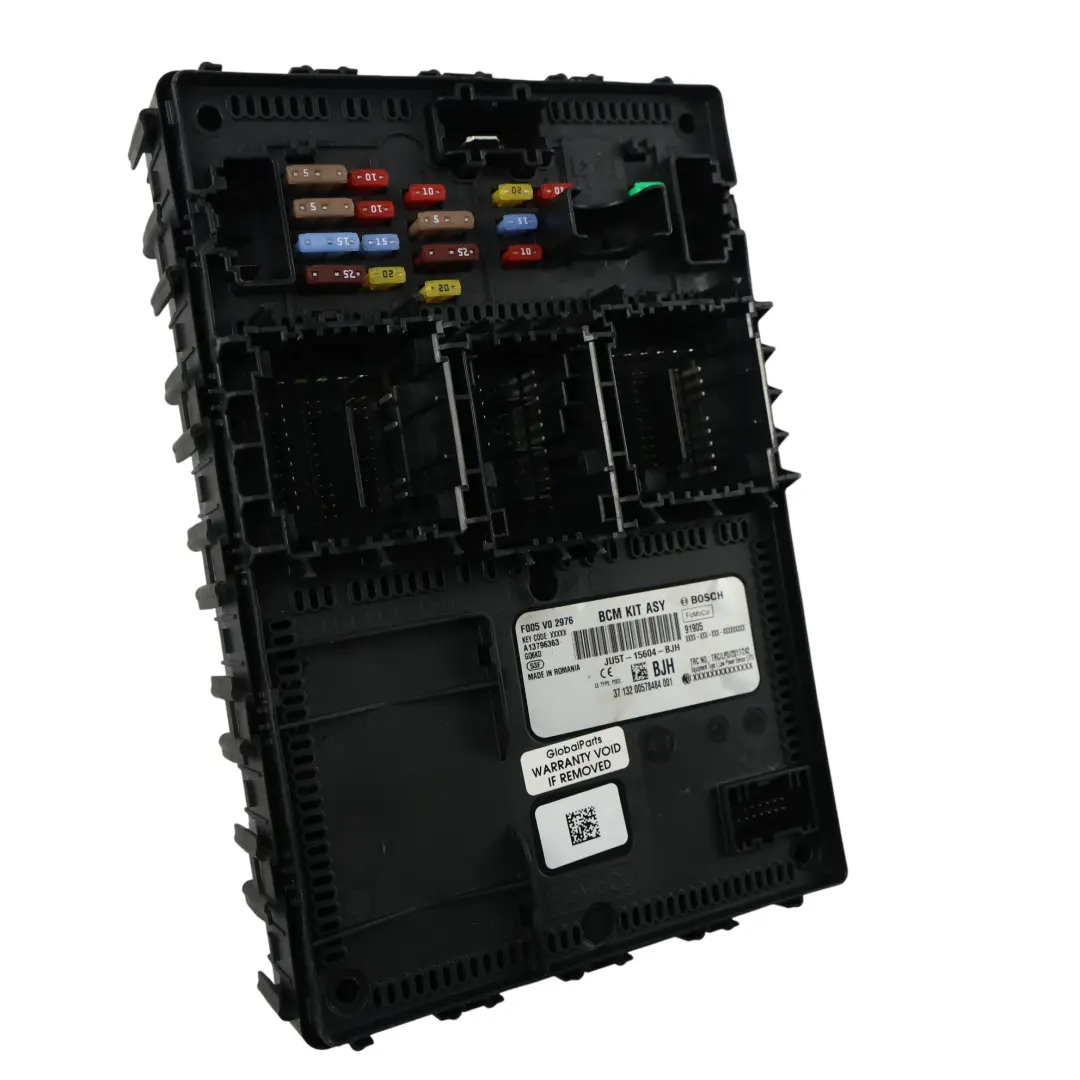 Ford Fiesta St Mk8 Body Control Module BCM Fuse Box Control Unit - SKU JU5T-15604-BJH - Part number JU5T-15604-BJH