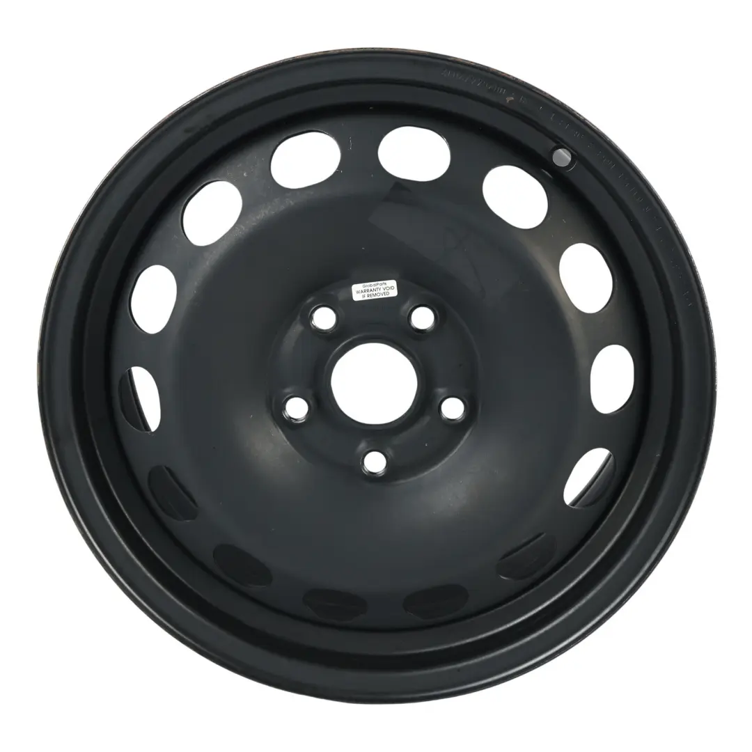 BMW E90 E91 E92 Llanta Acero Negro 16" 7J ET:31 6777783 - SKU KBA43930 - Número de pieza KBA43930