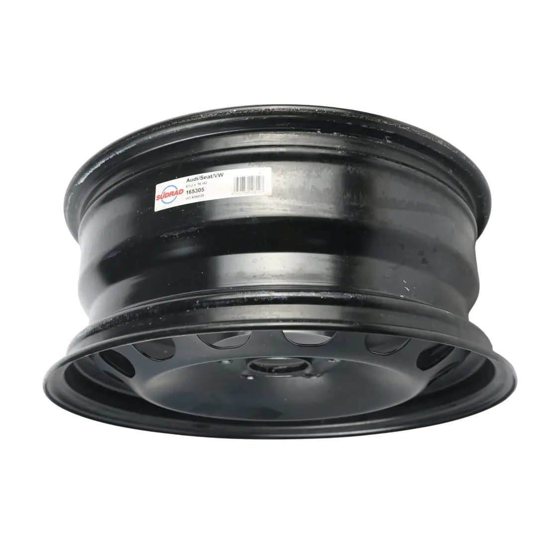 BMW E90 E91 E92 Felga Stalowa Czarna 16" 7J ET:31 6777783 - SKU KBA43930 - Numer Części KBA43930