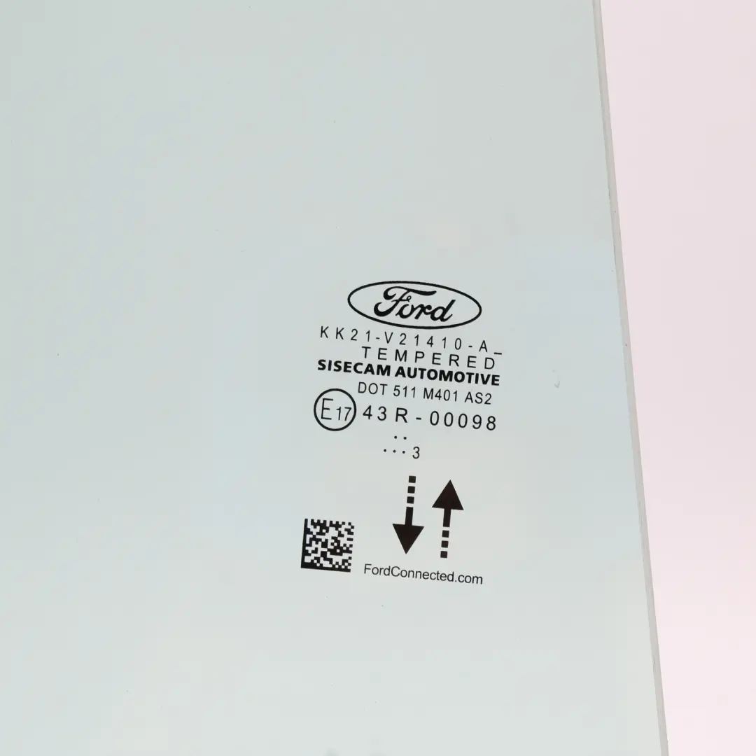 Türfenster Scheibe Grün AS2 Vorne Rechts für Ford Transit Custom mit Teilenummer KK21-V21410-A Ford Transit Custom Türfenster Scheibe Grün AS2 Vorne Rechts - SKU KK21-V21410-A - Teilenummer KK21-V21410-A