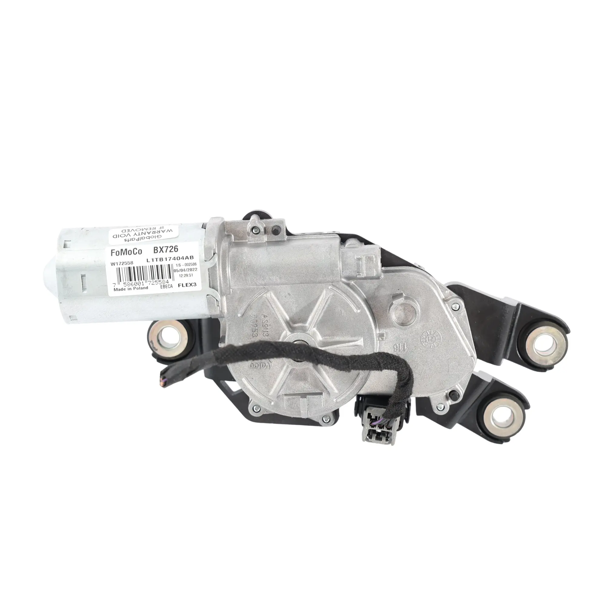 Ford Puma Rear Window Wiper Motor Actuator L1TB-17404-AB