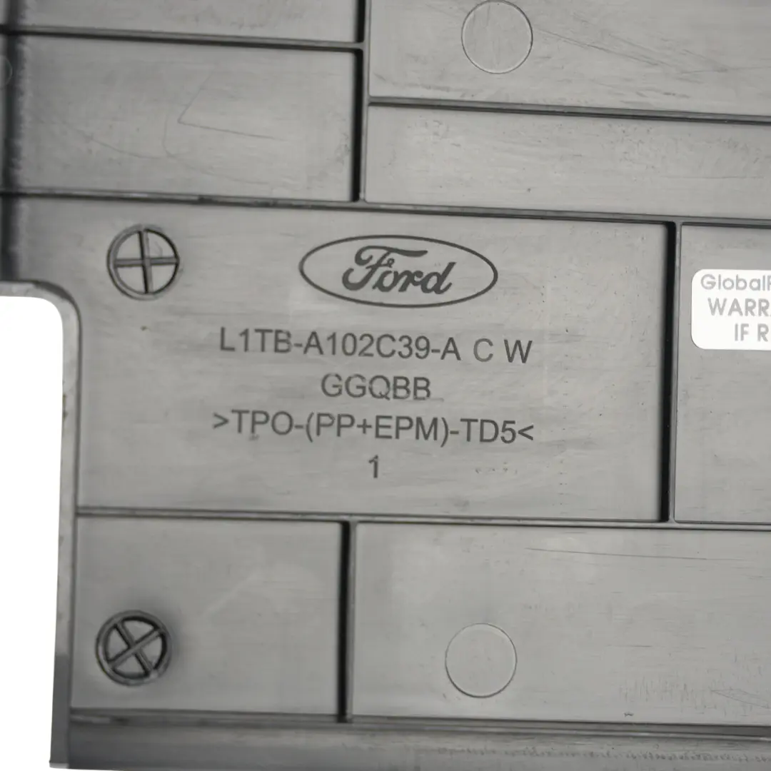 Ford Puma ST CF7 Panel Cubierta Piso Delantero Negro L1TB-A102C39-ACW - SKU L1TBA102C39ACW - Número de pieza L1TBA102C39ACW