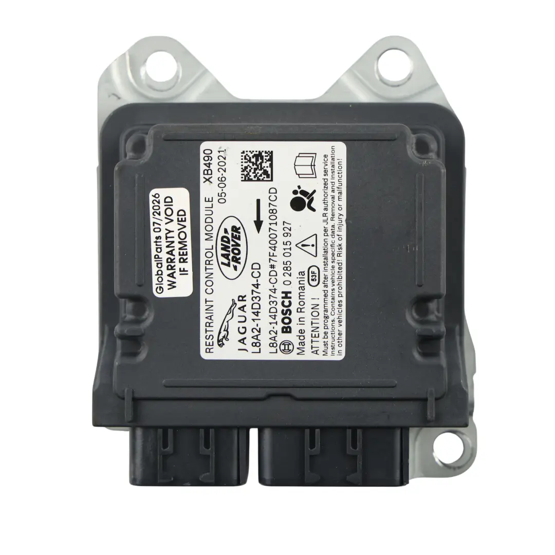 Módulo Control Aire para Land Rover Range Rover Velar L560 con número de pieza L8A2-14D374-CD Land Rover Range Rover Velar L560 Módulo Control Aire - SKU L8A2-14D374-CD - Número de pieza L8A2-14D374-CD