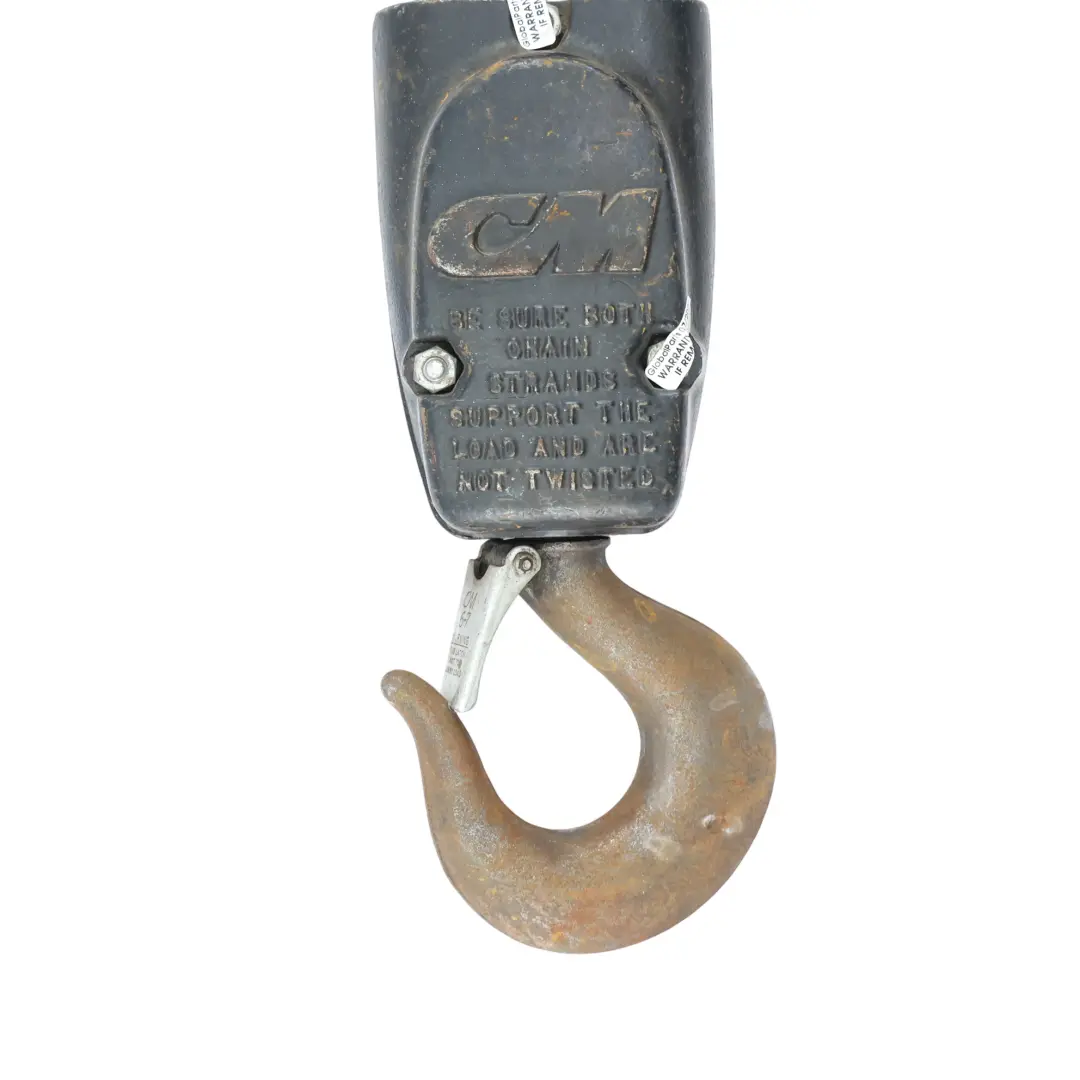 CM Lodestar Industrial Chain Hoist Electric 2 Ton 2000kg - SKU LIFTING-JACK-PCM - Part number LIFTING-JACK-PCM