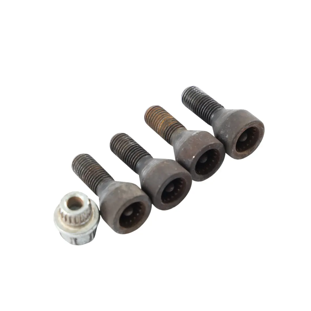 Set Tuercas Seguridad Antirrobo Pernos Rueda X4 para BMW Z4 E85 con número de pieza LOCKING-WHEEL-NUT-PACK BMW Z4 E85 Set Tuercas Seguridad Antirrobo Pernos Rueda X4 - SKU LOCKING-WHEEL-NUT-PACK - Número de pieza LOCKING-WHEEL-NUT-PACK