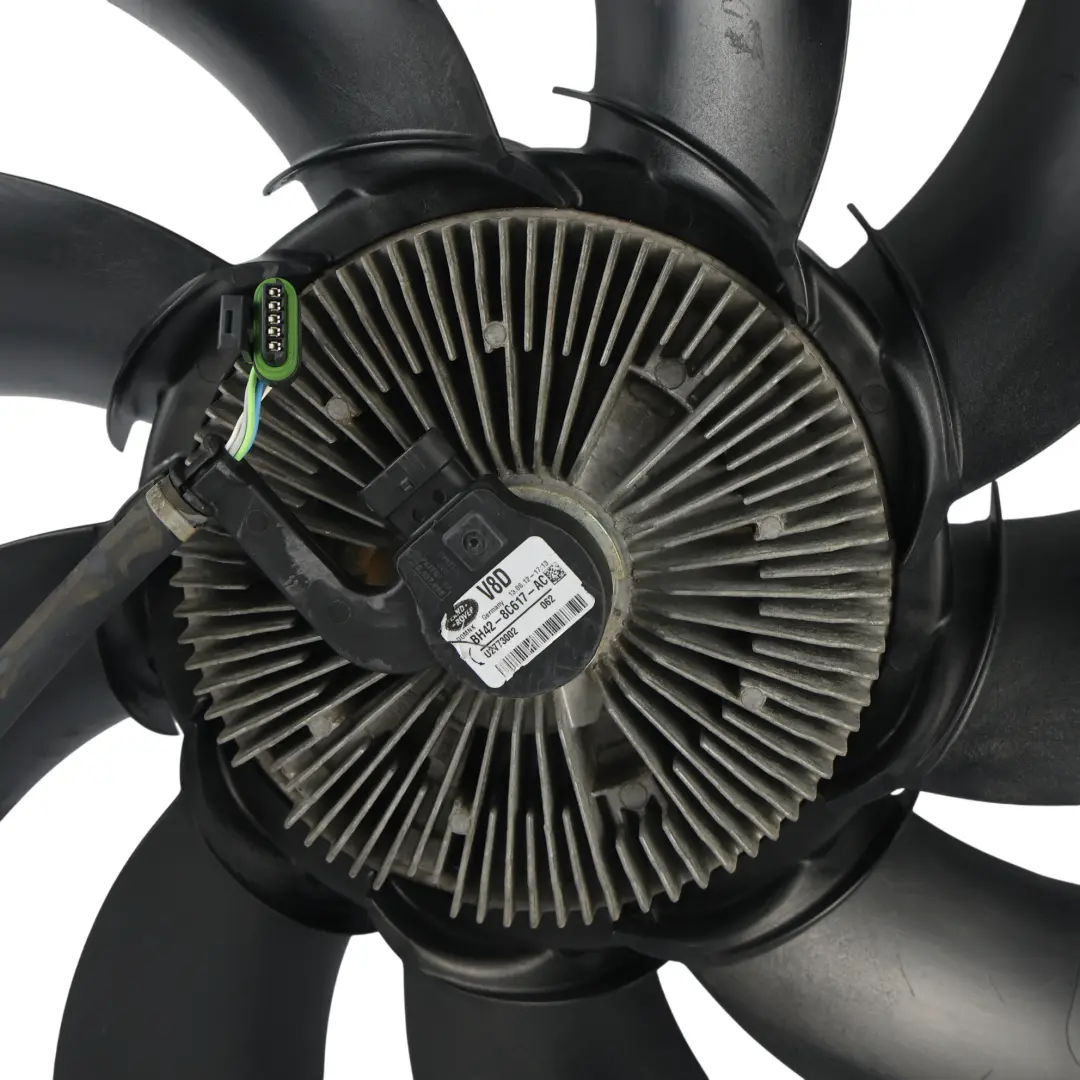 448DT Ventilador Viscoso Radiador BH42-8C617-AC para Land Rover Range Rover L322 con número de pieza LR022732 Land Rover Range Rover L322 448DT Ventilador Viscoso Radiador BH42-8C617-AC - SKU LR022732 - Número de pieza LR022732
