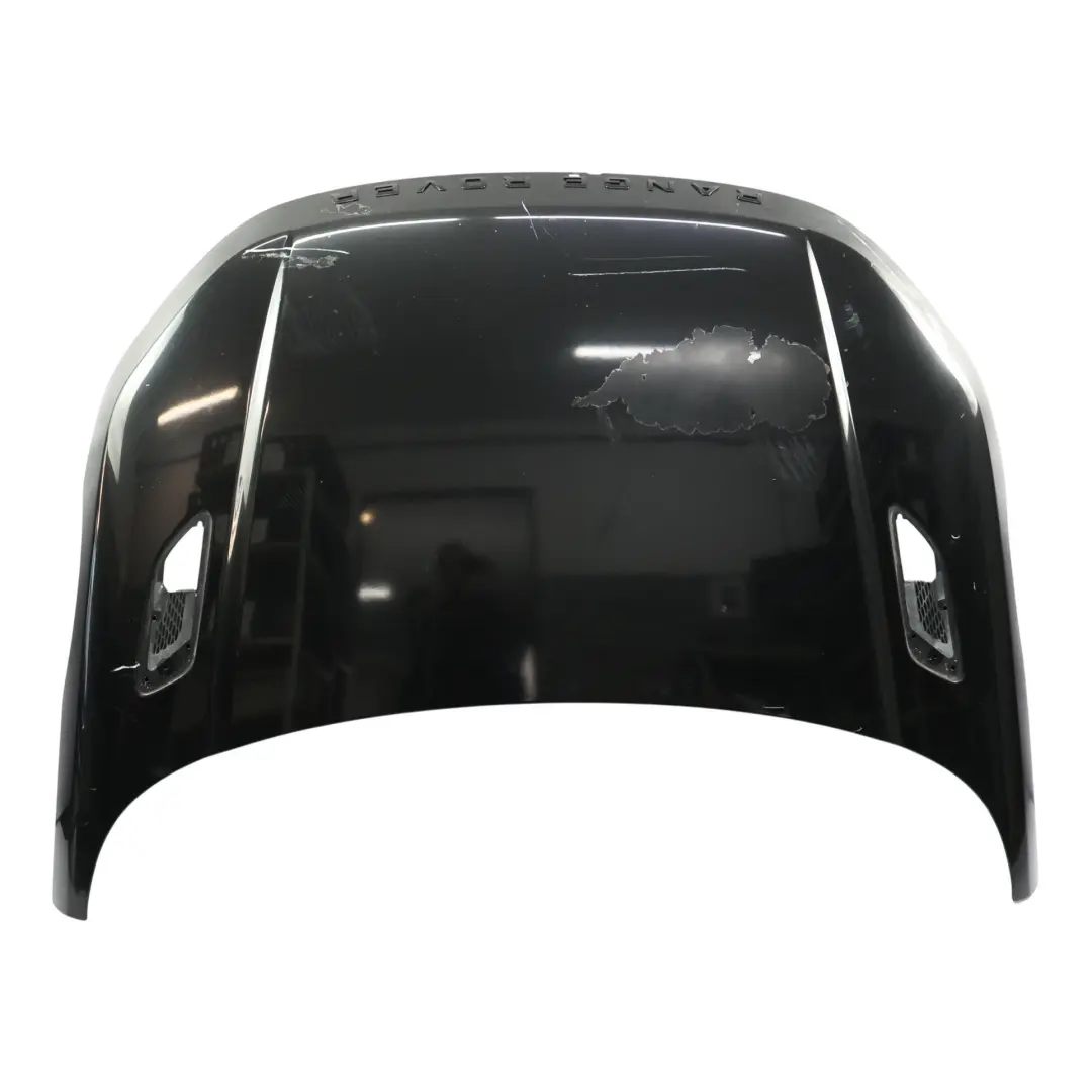 Maska Pokrywa Silnika Santorini Black - do Range Rover Evoque L538 o numerze LR027587 Range Rover Evoque L538 Maska Pokrywa Silnika Santorini Black - - SKU LR027587-SAB - Numer Części LR027587