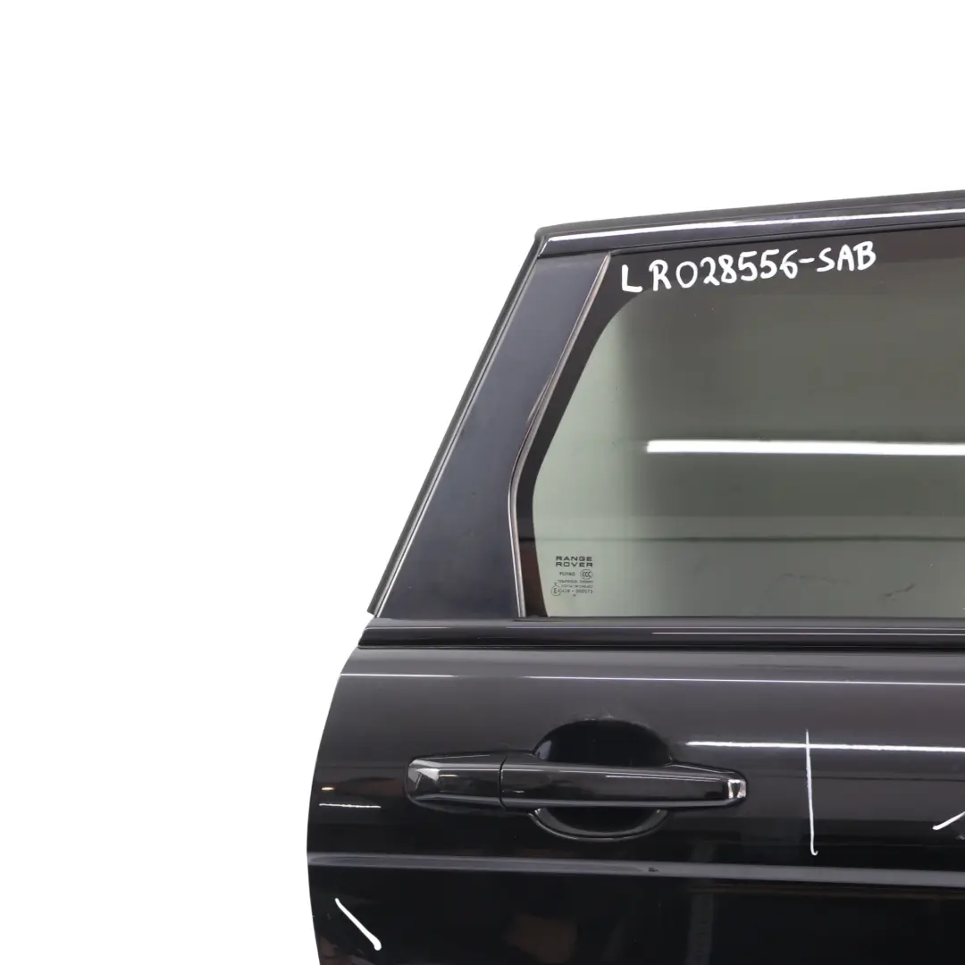 Range Rover Evoque L538 Hinten Tür Rechts Santorini Schwarz - 820 - SKU LR028556-SAB - Teilenummer LR028556