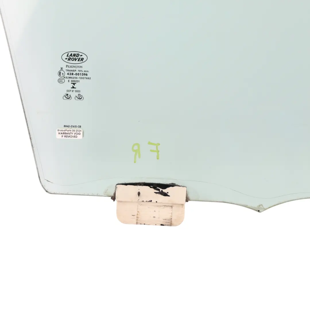 Range Rover L322 Front Door Window Glass Glazing AS2 Right O/S 8H42-21410-CB - SKU LR040919 - Part number LR040919